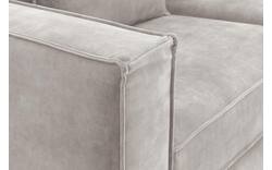 Goossens hoekbank chambre grijs stof - 8235666-goossens-chambre-bank-stof-grijs-01
