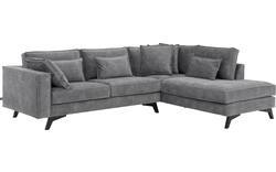 Goossens hoekbank chambre grijs stof - 8235667-goossens-chambre-bank-stof-grijs-01