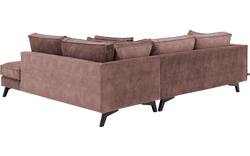 Goossens hoekbank chambre roze stof - 8235668-goossens-chambre-bank-stof-roze-01