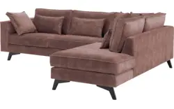 Goossens hoekbank chambre roze stof - 8235668-goossens-chambre-bank-stof-roze-01