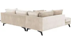 Goossens hoekbank chambre beige stof - 8235681-goossens-chambre-bank-stof-bruin-01