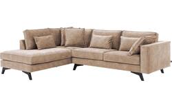 Goossens hoekbank chambre bruin stof - 8235682-goossens-chambre-bank-stof-bruin-02