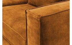 Goossens hoekbank chambre geel stof - 8235686-goossens-chambre-bank-stof-geel-01
