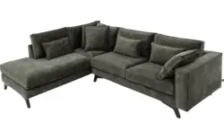 Goossens hoekbank chambre groen stof - 8235688-goossens-chambre-bank-stof-groen-01