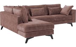 Goossens hoekbank chambre roze stof - 8235693-goossens-chambre-bank-stof-roze-01