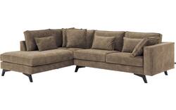 Goossens hoekbank chambre bruin stof - 8235694-goossens-chambre-bank-stof-bruin-02