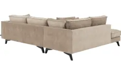 Goossens hoekbank chambre beige stof - 8235696-goossens-chambre-bank-stof-bruin-01