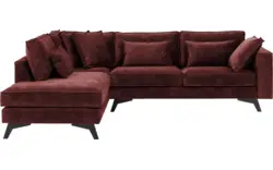 Goossens hoekbank chambre rood stof - 8235697-goossens-chambre-bank-stof-rood-01