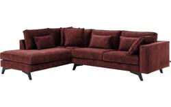 Goossens hoekbank chambre rood stof - 8235697-goossens-chambre-bank-stof-rood-01