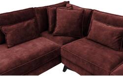 Goossens hoekbank chambre rood stof - 8235697-goossens-chambre-bank-stof-rood-01