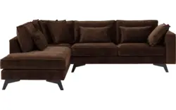 Goossens hoekbank chambre bruin stof - 8235701-goossens-chambre-bank-stof-bruin-01