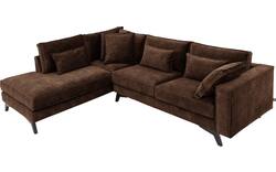 Goossens hoekbank chambre bruin stof - 8235701-goossens-chambre-bank-stof-bruin-01