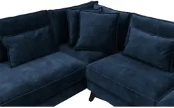 Goossens hoekbank chambre blauw stof - 8235703-goossens-chambre-bank-stof-blauw-01