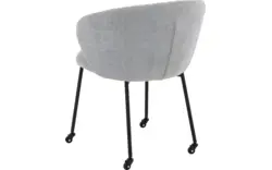 Goossens eetkamerstoel noomi blauw stof - 8235786-goossens-noomi-stoel-onderdelen-metaal-01