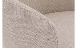 Goossens eetkamerstoel noomi beige stof - 8235796-goossens-noomi-stoel-onderdelen-metaal-01