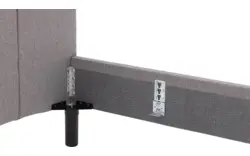 Goossens gestoffeerd bedframe victory grijs stof - 8241816-goossens-victory-bedframe-stof-01