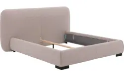 Goossens gestoffeerd bedframe sienna beige stof - 8241820-goossens-sienna-bedframe-stof-01