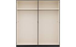 Goossens kledingkast ambra zwart hoogwaardig meubelplaat - 8241883-goossens-ambra-zwart-draaideuren-09