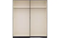 Goossens kledingkast ambra zwart hoogwaardig meubelplaat - 8241883-goossens-ambra-zwart-draaideuren-09