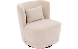 Goossens draaifauteuil ted wit stof - 8243295-goossens-ted-fauteuil-stof-01