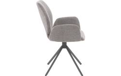 Goossens eetkamerstoel hera grijs stof - 8243309-goossens-hera-stoel-onderdelen-stof-01