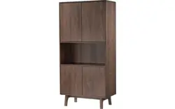 Goossens basic opbergkast emilie noten noten - 8243321-goossens-basic-emilie-opbergkast-noten-01