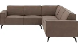 Goossens hoekbank hercules bruin microvezel - 8243649-goossens-hercules-bank-microvezel-bruin-01