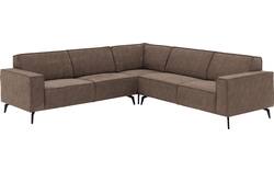 Goossens hoekbank hercules bruin microvezel - 8243652-goossens-hercules-bank-microvezel-bruin-01