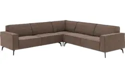 Goossens hoekbank hercules bruin microvezel - 8243655-goossens-hercules-bank-microvezel-bruin-01