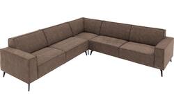Goossens hoekbank hercules bruin microvezel - 8243655-goossens-hercules-bank-microvezel-bruin-01