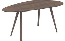 Goossens eettafel ferry donker bruin eiken - 8243684-goossens-ferry-eettafel-eiken-donker-bruin-01