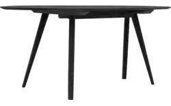 Goossens eettafel ferry zwart eiken - 8243686-goossens-ferry-eettafel-eiken-zwart-01