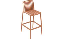 Goossens barstoel lygeke oranje kunststof - 8243773-goossens-lygeke-tuinstoelen-kunststof-01