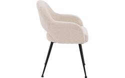 Goossens eetkamerstoel briggen beige stof - 8243865-goossens-briggen-eetkamerstoel-stof-wit-01