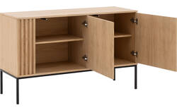 Goossens dressoir viola blank eiken - 8243935-goossens-viola-dressoir-eiken-01