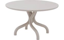 Goossens excellent eettafel matera beige leefbeton - 8244154-goossens-excellent-matera-eettafel-leefbeton-bruin-01