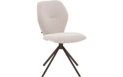 Goossens eetkamerstoel hera beige stof - 8244172-goossens-hera-stoel-onderdelen-stof-01