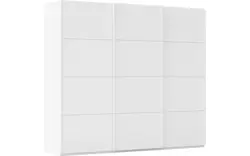 Goossens excellent kledingkast finca mat glas wit hoogwaardig meubelplaat - 8244182-02