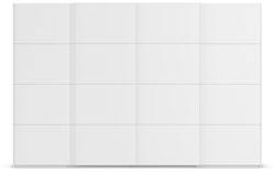 Goossens excellent kledingkast finca mat glas wit hoogwaardig meubelplaat - 8244185-01