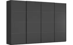 Goossens excellent kledingkast finca mat glas wit hoogwaardig meubelplaat - 8244194-02