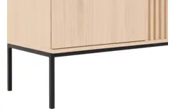 Goossens dressoir viola wit eiken - 8244488-goossens-viola-dressoir-eiken-01