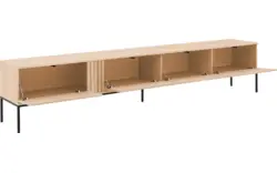 Goossens tv meubel viola wit eiken - 8244516-goossens-viola-tv-meubel-eiken-wit-01