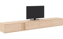 Goossens tv meubel viola wit eiken - 8244528-goossens-viola-tv-meubel-eiken-wit-01