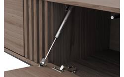 Goossens tv meubel viola donker bruin eiken - 8244529-goossens-viola-tv-meubel-eiken-donker-bruin-01