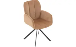 Goossens eetkamerstoel hestia roze stof - 8244608-goossens-hestia-stoel-onderdelen-stof-01