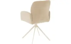 Goossens eetkamerstoel hestia beige stof - 8244611-goossens-hestia-stoel-onderdelen-stof-01