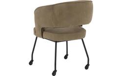 Goossens excellent eetkamerstoel ostuni groen leer - 8250225-goossens-excellent-ostuni-eetkamerstoel-leer-groen-02