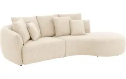 Goossens loungebank fay beige stof - 8251228-goossens-fay-usc-bank-stof-bruin-01