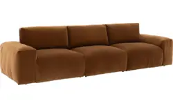 Goossens zitbank amara bruin stof - 8251378-goossens-amara-bank-stof-bruin-01