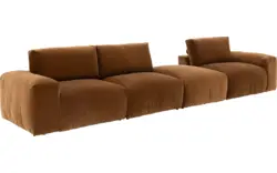 Goossens zitbank amara bruin stof - 8251378-goossens-amara-bank-stof-bruin-11